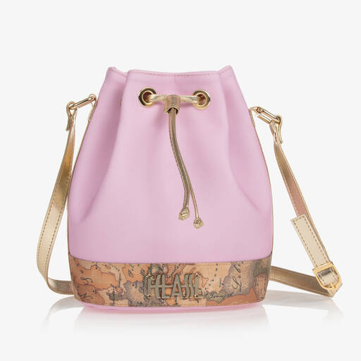 Alviero Martini-Girls Pink Shoulder Bag (21cm) | Childrensalon