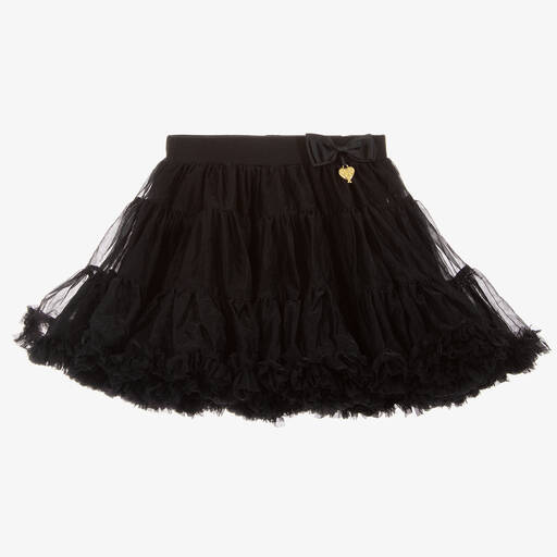 Angel's Face-Black Tulle Tutu Skirt | Childrensalon