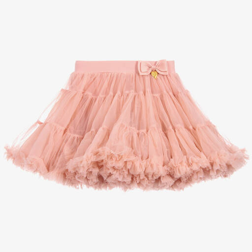 Angel's Face-Blush Pink Tulle Tutu Skirt | Childrensalon