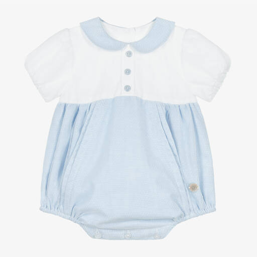 Artesanía Granlei-Barboteuse bleu clair en tulle bébé | Childrensalon