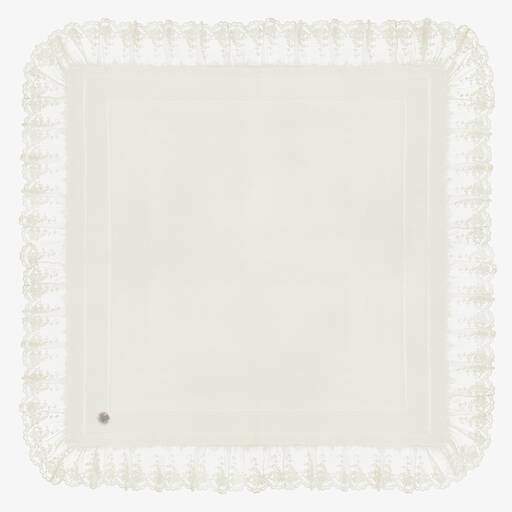 Artesanía Granlei-Кремовое трикотажное одеяло (115см) | Childrensalon