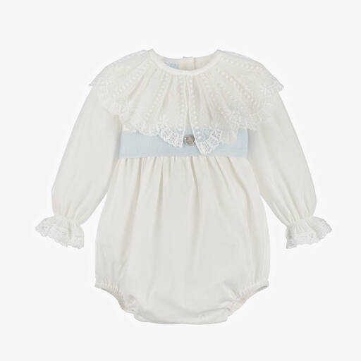 Artesanía Granlei-Baby Girls Ivory Tulle Shortie | Childrensalon