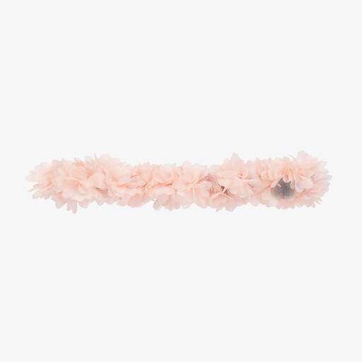Artesanía Granlei-Baby Girls Pink Flower Headband | Childrensalon
