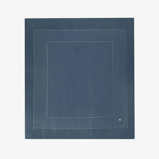 Artesanía Granlei-Blue Knitted Blanket (108cm) | Childrensalon