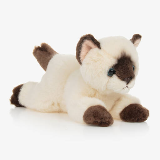 Aurora-Chat siamois en peluche (21 cm) | Childrensalon