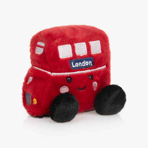 Aurora-Bertie Red Bus Soft Toy (11cm) | Childrensalon