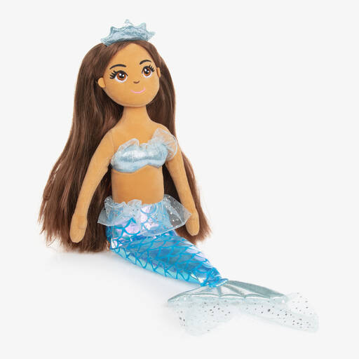 Aurora-Blue Yesenia Mermaid Soft Toy (45cm) | Childrensalon