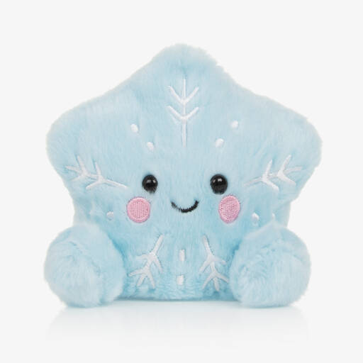 Aurora Palm Pals-Pale Blue Frosty Snowflake Soft Toy (12 cm) | Childrensalon