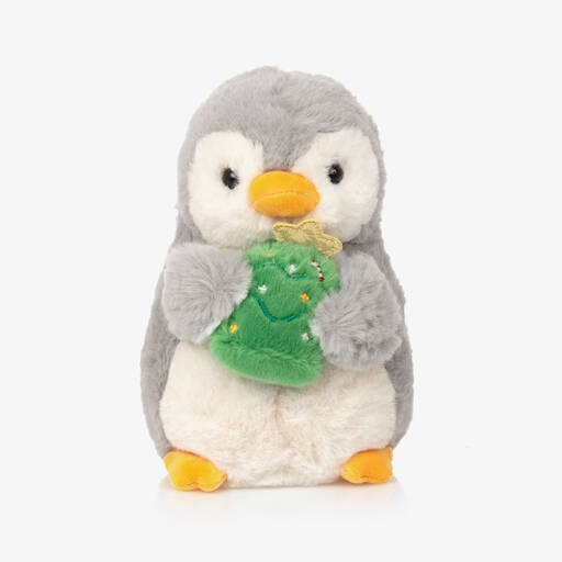 Aurora-Penguin & Christmas Tree Soft Toy (20ccm) | Childrensalon