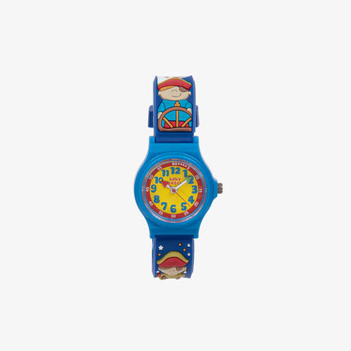 Baby Watch, Paris-Голубые обучающие часы с пиратами | Childrensalon