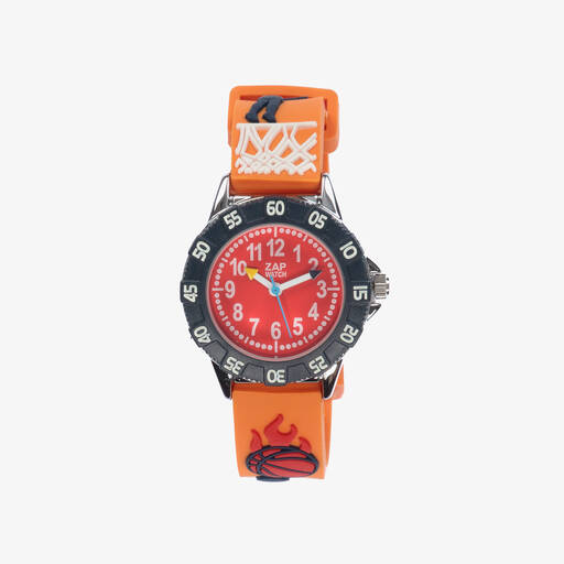 Baby Watch, Paris-Оранжевые часы с мячами для мальчиков | Childrensalon