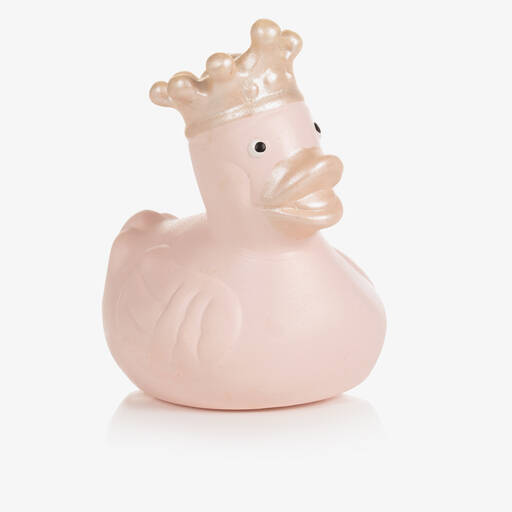 Bam Bam-Pink Rubber Duck Bath Toy (7cm) | Childrensalon