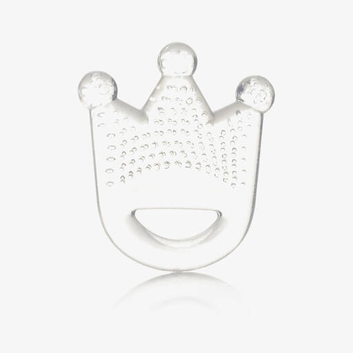 Bam Bam-Transparent Crown Teething Toy | Childrensalon
