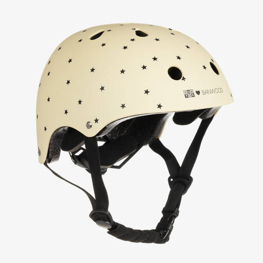 Banwood-Ivory Bonton Helmet | Childrensalon