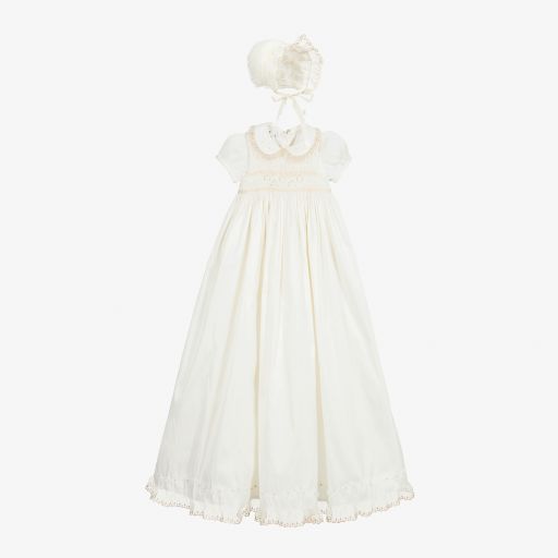 Beatrice & George-طقم فستان للمراسم 3 قطع لون عاجي للأطفال | Childrensalon