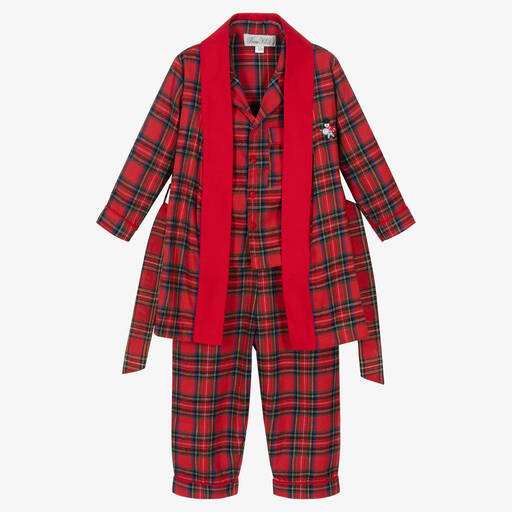 Beau KiD-Красный комплект с пижамой | Childrensalon