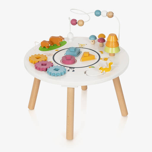 Bigjigs-طاولة أنشطة خشب للأطفال (45 سم) | Childrensalon