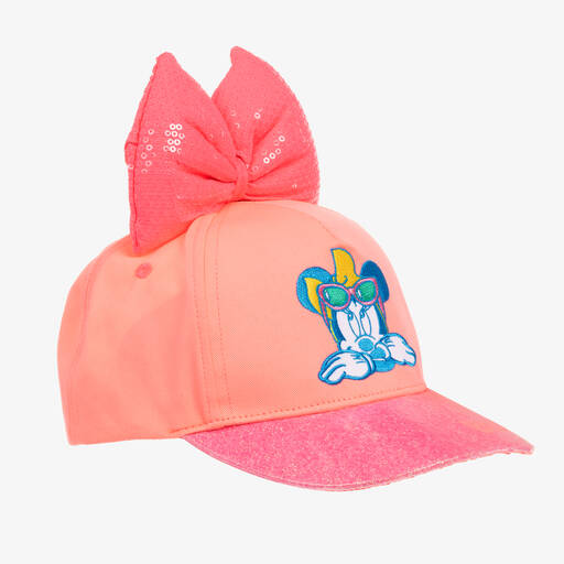 Billieblush-Girls Pink Disney Cap   | Childrensalon