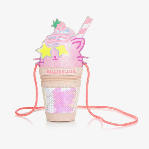 Billieblush-Girls Pink Ice Cream Bag (23cm) | Childrensalon