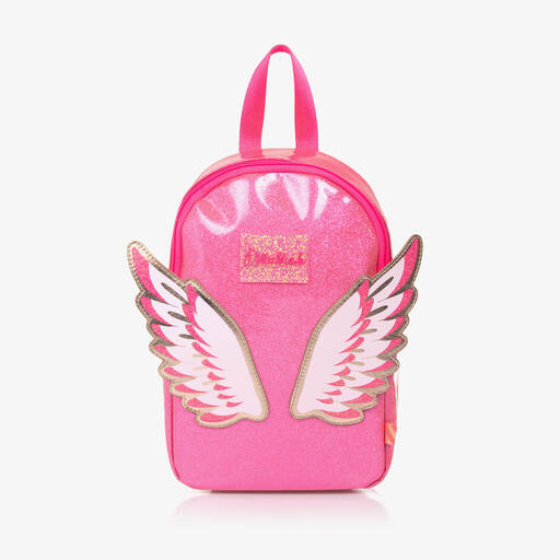 Billieblush-Girls Pink Sparkle Wings Backpack (27cm) | Childrensalon