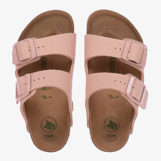 Birkenstock-Girls Pink Buckle Sandals | Childrensalon