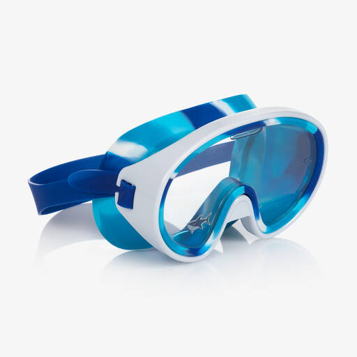 Bling2o-Blaue Taucherbrille mit Hai-Print | Childrensalon