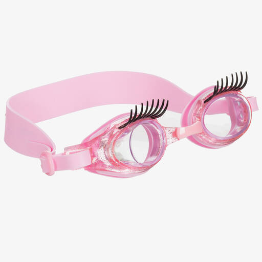 Bling2o-Girls Pink Eyelash Swimming Goggles  | Childrensalon