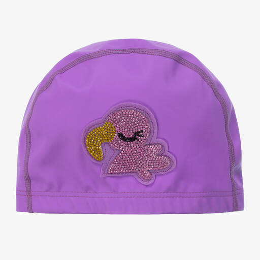 Bling2o-Фиолетовая шапочка для плавания со стразами | Childrensalon