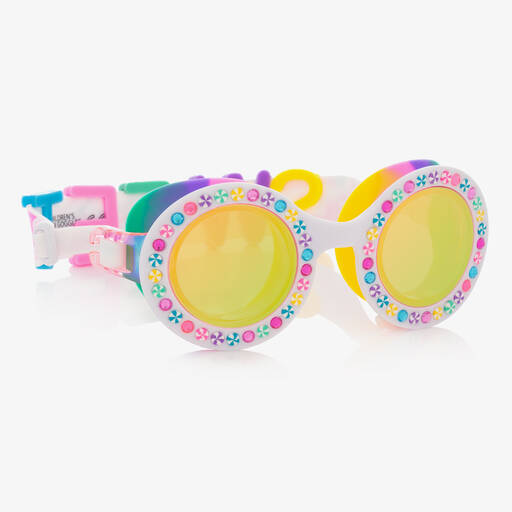 Bling2o-Белые очки для плавания с леденцами | Childrensalon