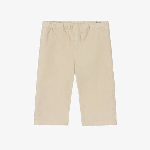 Bonpoint-Beige Corduroy Trousers  | Childrensalon