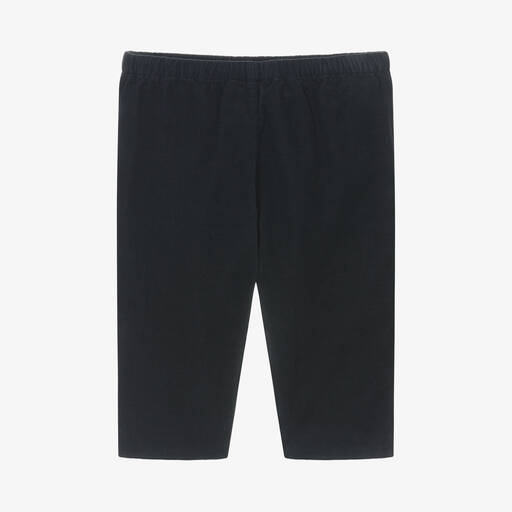 Bonpoint-Navy Blue Cotton Corduroy Trousers | Childrensalon