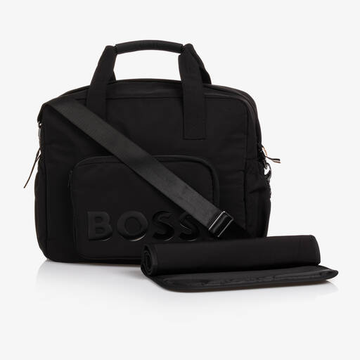 BOSS-Black Changing Backpack (50cm)  | Childrensalon