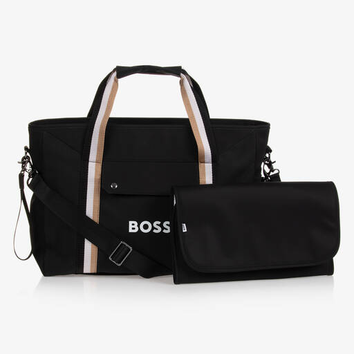 BOSS-Black Logo Changing Bag (43cm) | Childrensalon