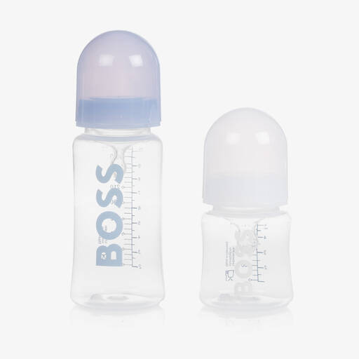 BOSS-Light Blue Baby Bottles (2 Pack) | Childrensalon