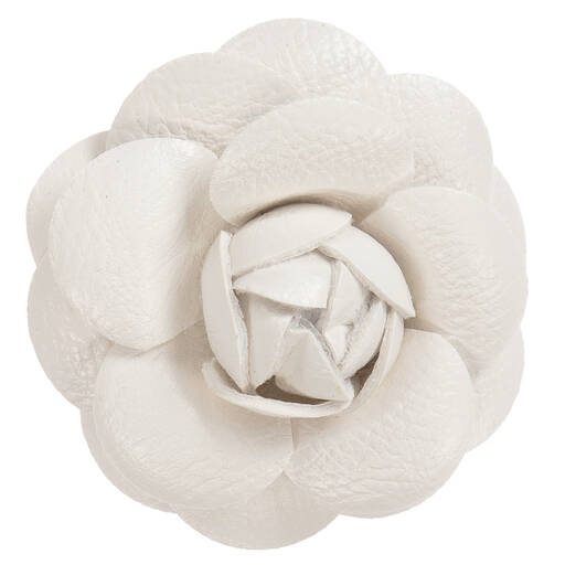 Bowtique London-Белая заколка-цветок для волос (6см) | Childrensalon