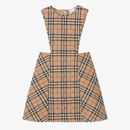 Burberry-Teen Girls Vintage Check Dress | Childrensalon