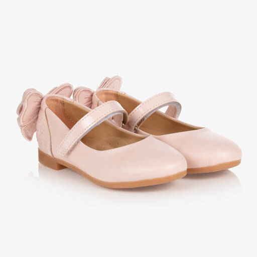 Caramelo Kids-Girls Pink Ballerina Shoes | Childrensalon