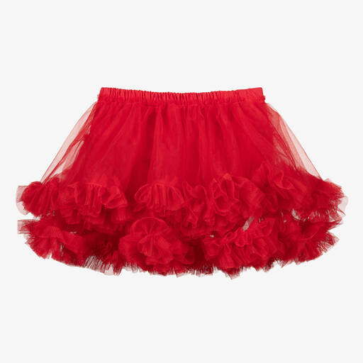 Caramelo Kids-Girls Red Tutu Skirt | Childrensalon