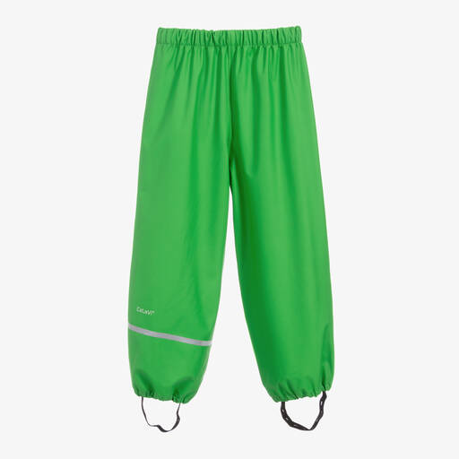 CeLaVi-Green Waterproof Trousers | Childrensalon