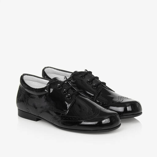 Children's Classics-Black Patent Leather Shoes | Childrensalon