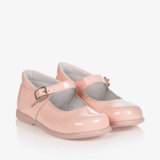 Children's Classics-Pink Patent Leather Shoes | Childrensalon