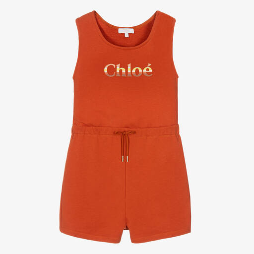 Chloé-Оранжевый комбинезон для подростков | Childrensalon