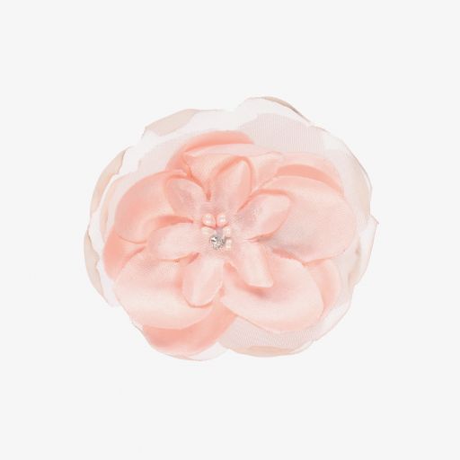 Cute Cute-Заколка с розовым цветком (7см) | Childrensalon