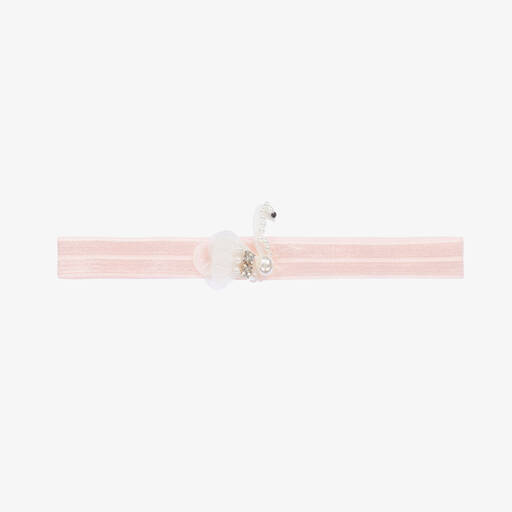 Cute Cute-Bandeau blanc Cygne | Childrensalon