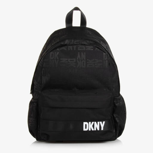 DKNY-حقيبة ظهر كانفاس لون أسود (36 سم) | Childrensalon