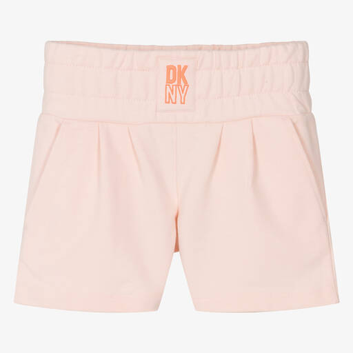 DKNY-Teen Girls Pink Cotton Shorts | Childrensalon
