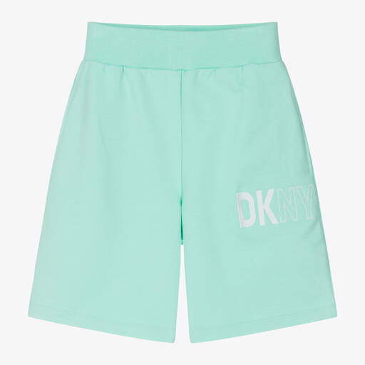 DKNY-Teen Green Cotton Shorts | Childrensalon