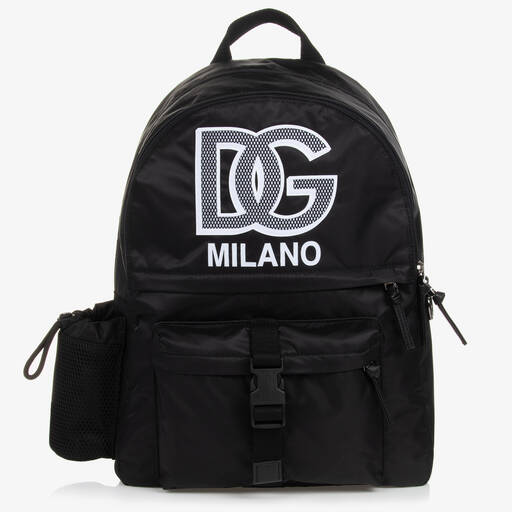 Dolce & Gabbana-حقيبة ظهر لون أسود (41 سم) | Childrensalon