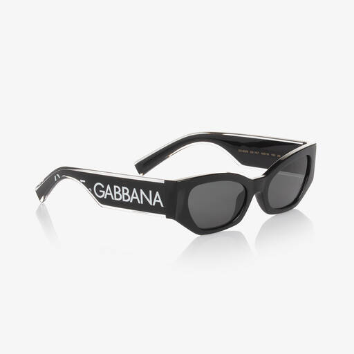 Dolce & Gabbana-نظارات شمسية لون أسود | Childrensalon