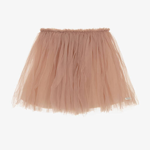 Donsje-Girls Pink Tulle Skirt | Childrensalon